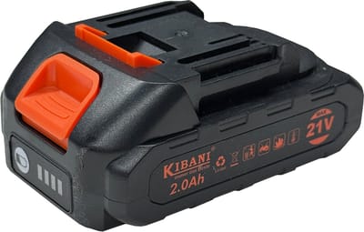 Kibani Gereedschapsaccu 2000 mAh 21V - Geschikt voor Diverse Kibani Gereedschappen - Draadloos - Elektrische accu