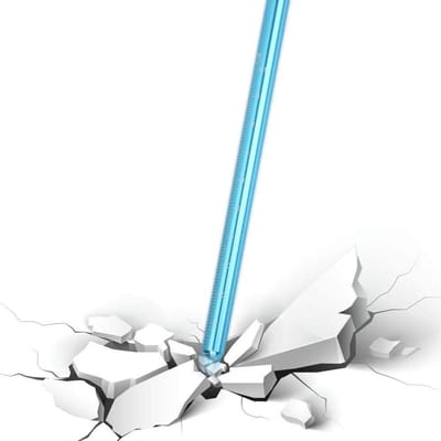 Duikpointer Aluminium Meetlat met Lanyard voor Scubaduiken en Onderwaterfotografie