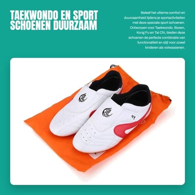 Dailygoods- Sportschoenen Heren/Dames - Antislip - Lichtgewicht - Duurzaam - PU-leer - Voor Taekwondo/Boxen/Kung Fu/Tai Chi - Vechtschoenen