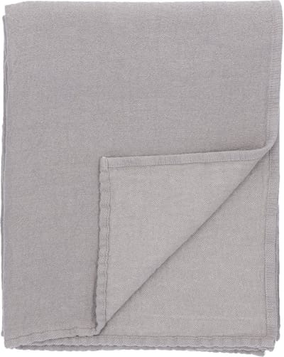 Bunzlau Castle Organic Home Plaid Grassland Taupe 130 x 170 cm