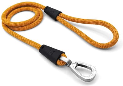 Morso - Hondenriem Regular Rope - Gerecycled - Gold Goud - 120X1 cm