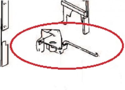 Bracket outside vent