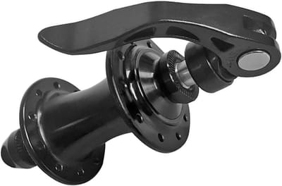 Voornaaf Fiets - Fietsnaaf Onderdeel - Vouwfiets Reparatie - Lichtgewicht Aluminium - 20 Gaten - Zwart