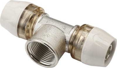 Uponor RTM T-stuk 20x3/4'' binnendraad x 20 mm