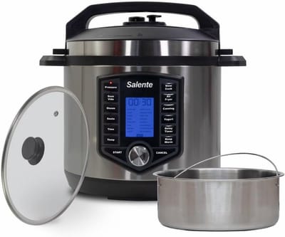 Multifunctionele Elektrische Kookpan 11-in-1 met 53 Programma's en Sous Vide Functie, 6 Liter