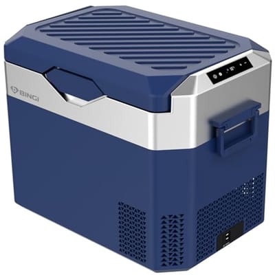 Draagbare koelkast 30L met compressor -18°C tot +15°C voor lange reizen