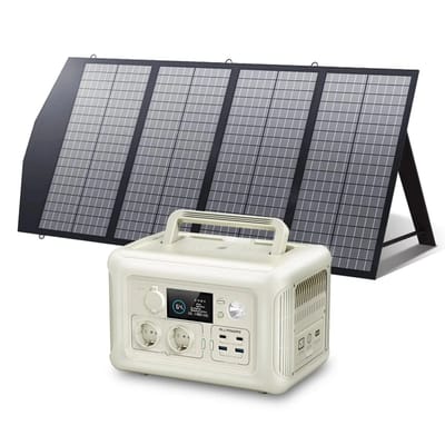 ALLPOWERS Zonnegeneratorset 600W (R600 + SP029 140W zonnepaneel)