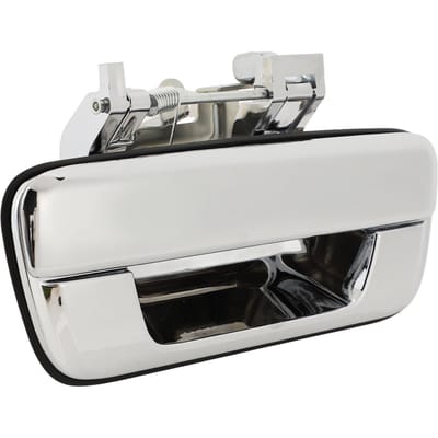 Achterklepgreep zonder sleutelgat chroom achterklepgreep vervanging voor Isuzu D?MAX 2002?2011 white
