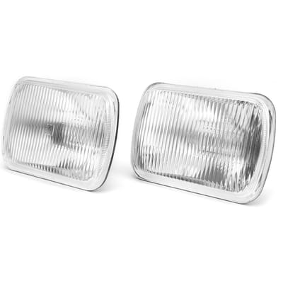 2PCS Phare de Camion 5x7in 55W Remplacement pour Hilux KZN165R Châssis-Cabine 2 Portes 1999‑2005 white