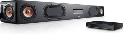 Teufel CINEBAR ULTIMA Streaming - Bundel met soundbar en netwerkspeler - Stream muziek via Spotify/ SoundCloud/ TIDAL/ TuneIn - Chromecast - zwart