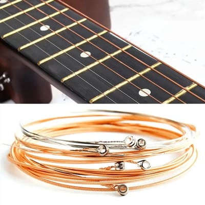 CHPN - Gitaarsnaar - Gitaarsnaren - Stalen snaren - 1 set snaren - Gitaarspelen - Gitaar stemmen - Staal - Guitar string - Strings