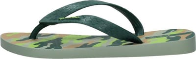 Ipanema Classic Kids Slippers Heren Junior - Green/Beige - Maat 29/30