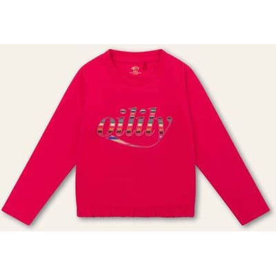 Oilily Toto T-Shirt- maat104/4yr Bright Rose