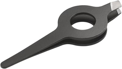 Pincet Roestvrij Staal - Haarverwijderaar Wenkbrauw - Precisie Ontharen - Ergonomische Grip - 8.2 cm - Zilverkleurig