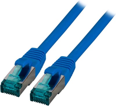 EFB Elektronik MK6001.5BL netwerkkabel Blauw 5 m Cat6a S/FTP (S-STP) Rond