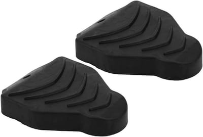 Fiets Pedalen Cleats Beschermhoes, Anti-slijtage Rubber Zwart, Geschikt voor Vaste en Drijvende Cleats, Duurzaam en Lichtgewicht