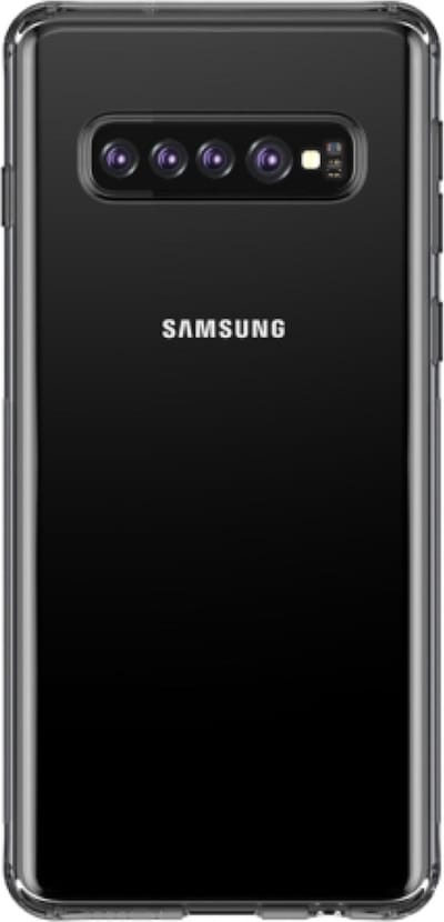 Silicone back cover Geschikt voor Samsung Galaxy S10 Plus/Transparant hoesje
