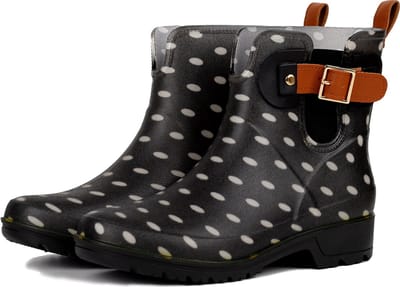 Geweo Regenlaarzen - Wellington Chelsea Laarzen - Kerstmis - Kerstfeest - Christmas Gift - Kort Boots - Waterdichte - Dames - Rood - Maat 37