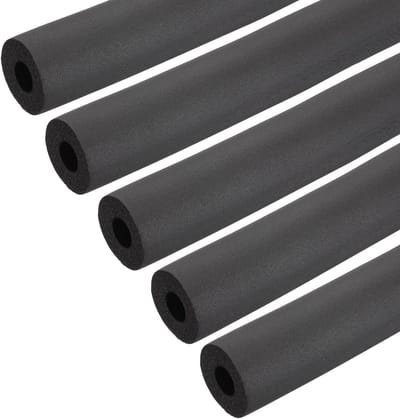 Buisisolatie Schuimbuis - Isolatiebuis Pijp - Leidingen Isoleren - Gesloten Celstructuur - 5 stuks 18 m - Zwart