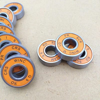 6-Pack 110mm Outdoor Inline Speed Skate Wielen 100mm 110mm Inline Skate Vervangende Wielen 88A voor soepel en snel met ABEC-11 lagers (110 mm)