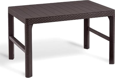 2-in-1 Verstelbare Tuintafel - Lounge en Eettafel in één