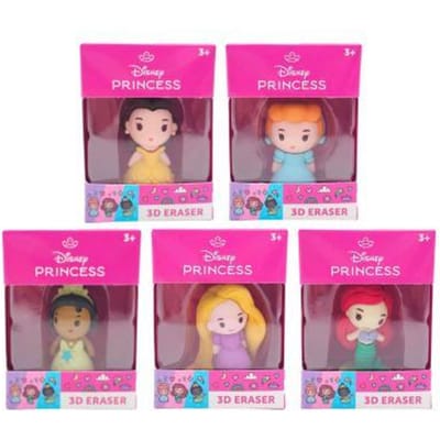 Disney Princess 3D gum mix 5 asstd Schrijfgerief