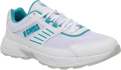 K-Swiss Dames Fario M Sneaker Vrijetijdsschoen 94779-141-M White/Turquoise