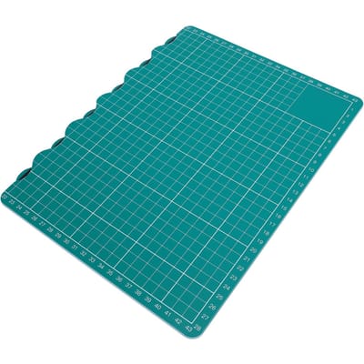 Snijmat Naaimat PVC Multifunctioneel A3 A4 Zelfhelend Scrapbooking Naaimat voor Handwerk Stoffen Quilten blue