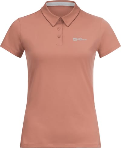Jack Wolfskin PRELIGHT TRAIL POLO W Dames Outdoorshirt - astro dust- Maat S