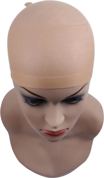 Haarnetje - Pruikenmutsje - Haarmutsje - Ondermuts - Pruik dragen - Pruik ondermuts - 2 stuks - Bruin - Netstof - Elastisch - Haarnetjes voor Nephaar - Weave Wig Cap - Nylon - One size - CHPN