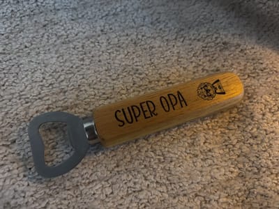 Super Opa flessenopener-flessenopener-opener-Super opa-vaderdag-geschenk-cadeau- verjaardag