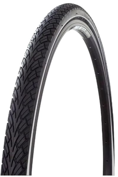 28 inch Buitenband met reflectie, 28 x1.50 ETRTO 40-622 - zwart