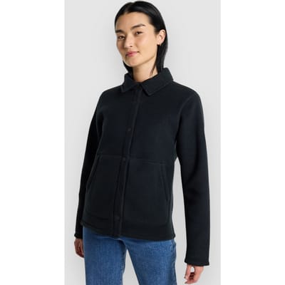 Burton Cinder Snap Shrt Zip Hoodie zwart