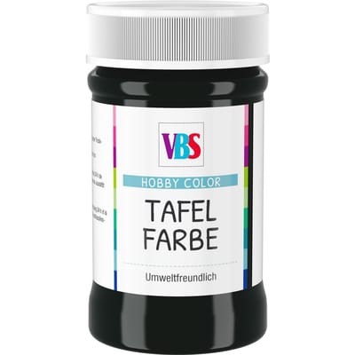 VBS Bordverf, 100 ml - Zwart