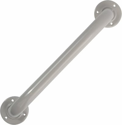 MSV Badkamer/douche wand/muur handgreep - rvs metaal - beige - 30 cm - Extra houvast beugel