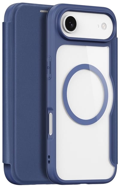 Dux Ducis Skin X Pro Case for iPhone 17 Air with MagSafe and Wallet - Blue