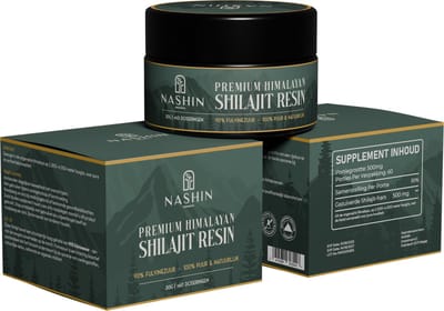 Shilajit Hars 30g – 100% Pure Himalaya Resin – Rijk aan fulvinezuur (90%!) - Labgecertificeerd - NASHIN