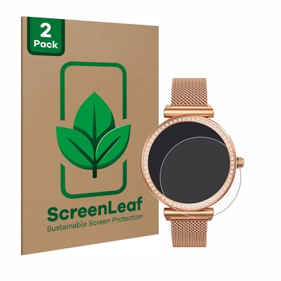 2 Stuks Screenprotector voor NONGAMX Smartwatch 1.27" (42 mm) - Hoogwaardige Beschermfolie transparant