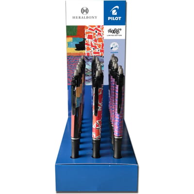 Rollerpen PILOT friXion Ball Plus Heralbony medium ass displ à 24st