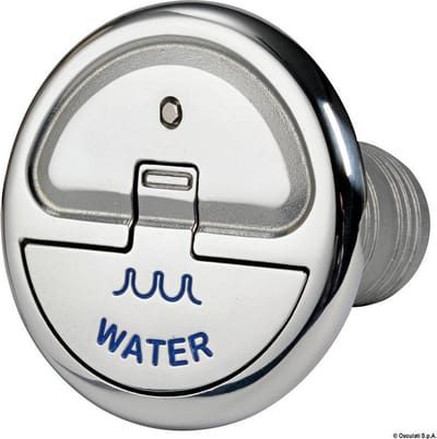 Osculati RVS quick lock Tankdop Water recht model Ø38mm met Sleutel