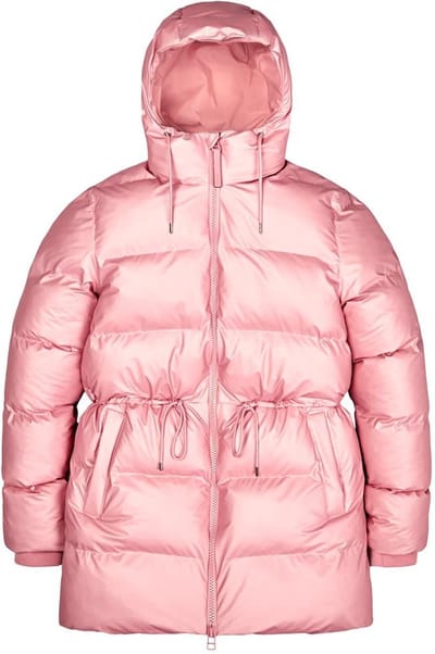 *gevoerd* RAINS 15370 puffer w jacket roze-XL