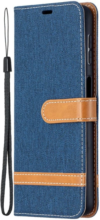 Coverup Hoesje - Geschikt voor Samsung Galaxy A32 5G Hoesje - Coverup Denim Book Case - Blauw
