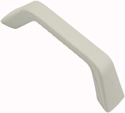 Instaphandgreep Caravan - Manoeuvreerhandgreep Boottrailer - Veilig Instappen - Onzichtbare Schroefverbinding - 225 mm Lengte - Parel Wit