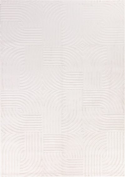 Flycarpets Cara Modern Japandi Architectura Vloerkleed - Creme - 80x250 cm