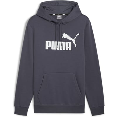 PUMA ESS Big Logo Hoodie FL (s) Heren Trui - Galactic Gray - Maat M