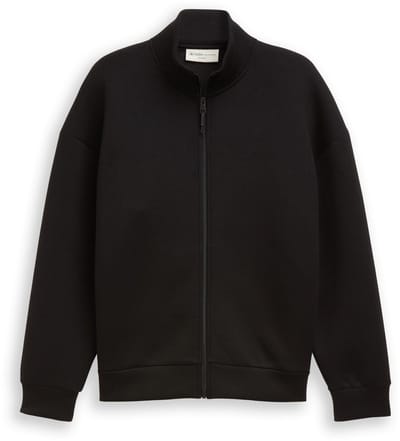 Tom Tailor Denim - Relaxed scuba sweatshirt - Maat XL - Black
