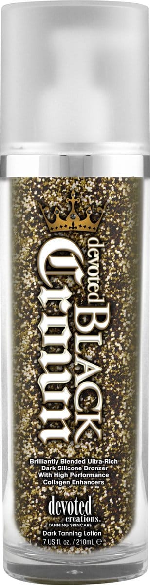 Devoted Creations Black Crown - Zonnebankcrème - 210 ml