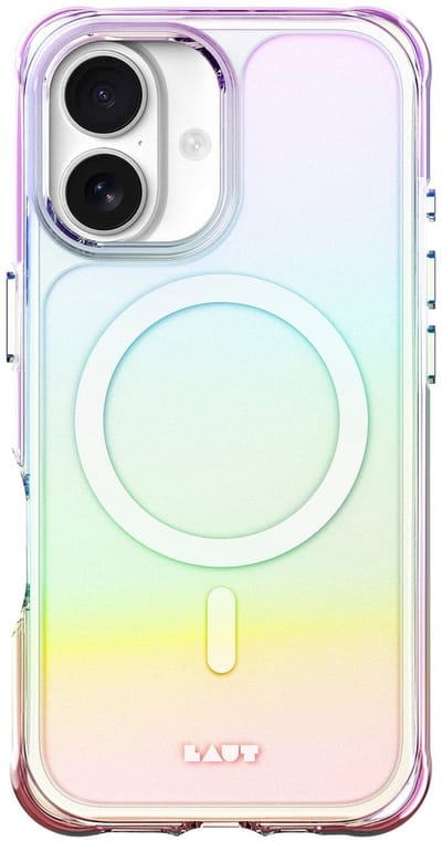 Laut Aero Holo voor iPhone 17 – Holo Pearl