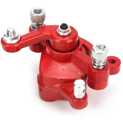 Schijfremklauw met Remblokken Geschikt voor 33cc Motovox MVS10 43cc 47cc 49cc Moto ATV Dirt Pocket Bike red