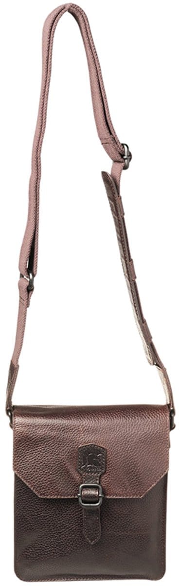Pylos59 Kleine Crossbodytas / Schoudertas Leer - Samoon - Bruin